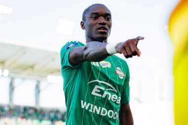 Capita Capemba PKO BP Ekstraklasa maçında Radomiak Radom ve Lech Poznan (Maciej Rogowski)