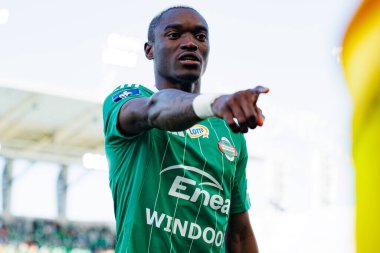 Capita Capemba PKO BP Ekstraklasa maçında Radomiak Radom ve Lech Poznan (Maciej Rogowski)