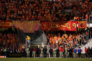 PKO BP Ekstraklasa maçında Korona Kielce ve Jagiellonia Bialystok (Maciej Rogowski)