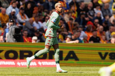 Edi Semedo, Korona Kielce ve Jagiellonia Bialystok (Maciej Rogowski) takımları arasındaki PKO BP Ekstraklasa maçında görüldü)