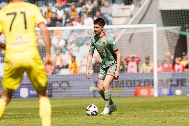 Joao Moutinho, Korona Kielce ve Jagiellonia Bialystok (Maciej Rogowski) takımları arasındaki PKO BP Ekstraklasa maçında görüldü)