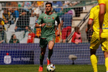 Dusan Stojinoviç, Korona Kielce ve Jagiellonia Bialystok (Maciej Rogowski) takımları arasındaki PKO BP Ekstraklasa maçında görüldü)