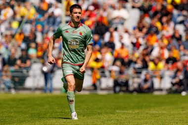 Joao Moutinho, Korona Kielce ve Jagiellonia Bialystok (Maciej Rogowski) takımları arasındaki PKO BP Ekstraklasa maçında görüldü)