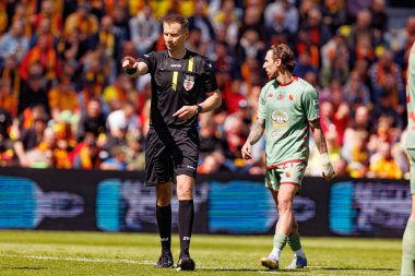 Tomasz Kwiatkowski, Korona Kielce ve Jagiellonia Bialystok (Maciej Rogowski) takımları arasındaki PKO BP Ekstraklasa maçında görüldü)