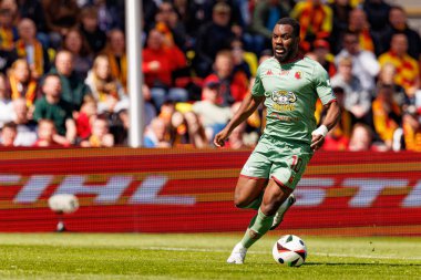 Afimico Pululu, Korona Kielce ve Jagiellonia Bialystok (Maciej Rogowski) takımları arasındaki PKO BP Ekstraklasa maçı sırasında görüldü.)