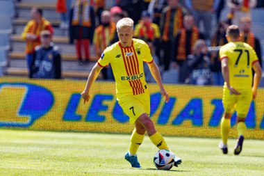 David Blanik, Korona Kielce ve Jagiellonia Bialystok (Maciej Rogowski) takımları arasında oynanan PKO BP Ekstraklasa maçı sırasında görüldü.)