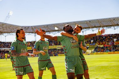 Jagiellonia oyuncuları PKO BP Ekstraklasa maçında Korona Kielce ve Jagiellonia Bialystok (Maciej Rogowski)