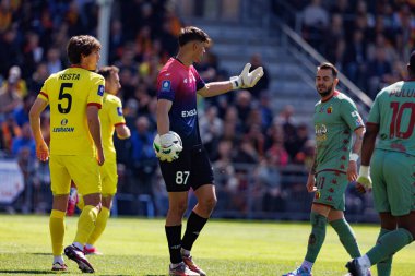 Rafal Mamla PKO BP Ekstraklasa maçı sırasında Korona Kielce ve Jagiellonia Bialystok (Maciej Rogowski)