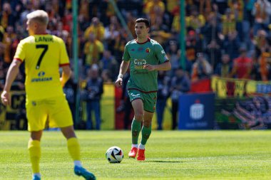Dusan Stojinoviç, Korona Kielce ve Jagiellonia Bialystok (Maciej Rogowski) takımları arasındaki PKO BP Ekstraklasa maçında görüldü)