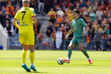 Dusan Stojinoviç, Korona Kielce ve Jagiellonia Bialystok (Maciej Rogowski) takımları arasındaki PKO BP Ekstraklasa maçında görüldü)