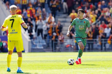 Dusan Stojinoviç, Korona Kielce ve Jagiellonia Bialystok (Maciej Rogowski) takımları arasındaki PKO BP Ekstraklasa maçında görüldü)