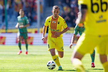 Martin Remacle, Korona Kielce ve Jagiellonia Bialystok (Maciej Rogowski) takımları arasındaki PKO BP Ekstraklasa maçı sırasında görüldü)