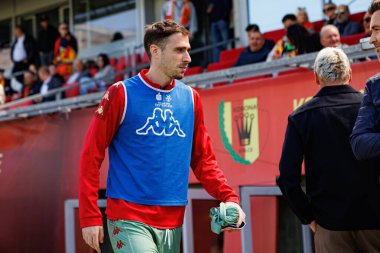 Adrian Dieguez, Korona Kielce ve Jagiellonia Bialystok (Maciej Rogowski) takımları arasındaki PKO BP Ekstraklasa maçı sırasında görüldü)