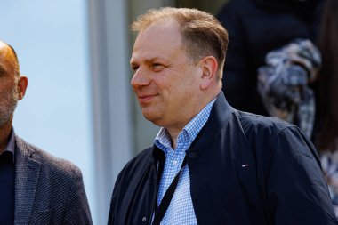 Ziemowit Deptula, Korona Kielce ve Jagiellonia Bialystok (Maciej Rogowski) takımları arasındaki PKO BP Ekstraklasa maçı sırasında görüldü)