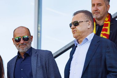 Michal Probierz ve Cezary Kulesza, PKO BP Ekstraklasa maçında Korona Kielce ve Jagiellonia Bialystok (Maciej Rogowski)