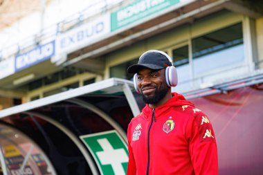 Afimico Pululu, Korona Kielce ve Jagiellonia Bialystok (Maciej Rogowski) takımları arasındaki PKO BP Ekstraklasa maçı sırasında görüldü.)