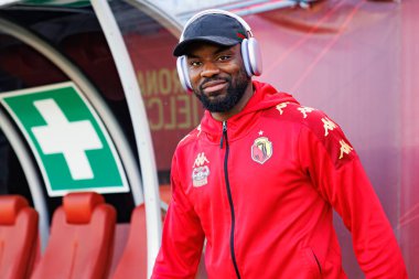 Afimico Pululu, Korona Kielce ve Jagiellonia Bialystok (Maciej Rogowski) takımları arasındaki PKO BP Ekstraklasa maçı sırasında görüldü.)