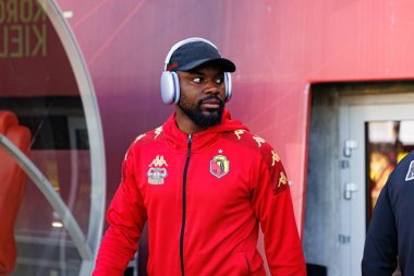 Afimico Pululu, Korona Kielce ve Jagiellonia Bialystok (Maciej Rogowski) takımları arasındaki PKO BP Ekstraklasa maçı sırasında görüldü.)