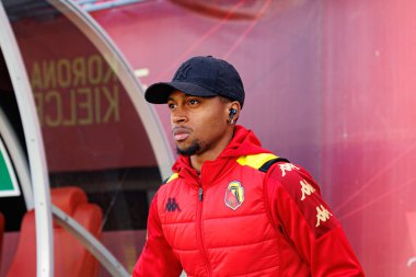 Edi Semedo, Korona Kielce ve Jagiellonia Bialystok (Maciej Rogowski) takımları arasındaki PKO BP Ekstraklasa maçında görüldü)