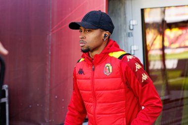 Edi Semedo, Korona Kielce ve Jagiellonia Bialystok (Maciej Rogowski) takımları arasındaki PKO BP Ekstraklasa maçında görüldü)