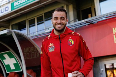 PKO BP Ekstraklasa maçında Korona Kielce ve Jagiellonia Bialystok (Maciej Rogowski)