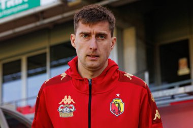 Taras Romanczuk, Korona Kielce ve Jagiellonia Bialystok (Maciej Rogowski) takımları arasındaki PKO BP Ekstraklasa maçında görüldü)