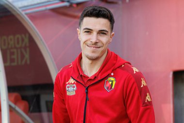 Miki Villar, Korona Kielce ve Jagiellonia Bialystok (Maciej Rogowski) takımları arasında oynanan PKO BP Ekstraklasa maçı sırasında görüldü)