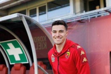 Miki Villar, Korona Kielce ve Jagiellonia Bialystok (Maciej Rogowski) takımları arasında oynanan PKO BP Ekstraklasa maçı sırasında görüldü)