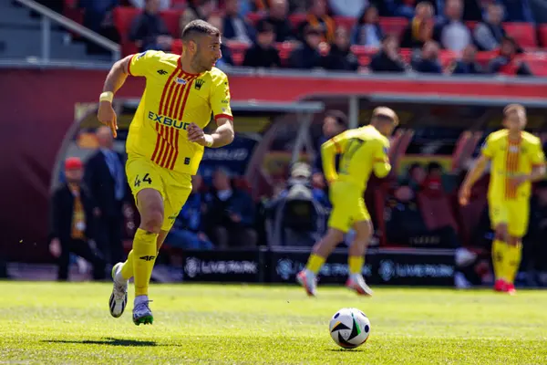 Konstantinos Sotiriou, Korona Kielce ve Jagiellonia Bialystok (Maciej Rogowski) takımları arasındaki PKO BP Ekstraklasa maçında görüldü)