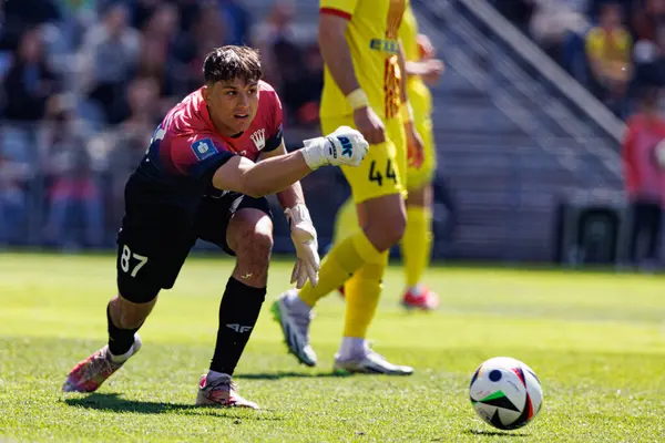 Rafal Mamla PKO BP Ekstraklasa maçı sırasında Korona Kielce ve Jagiellonia Bialystok (Maciej Rogowski)