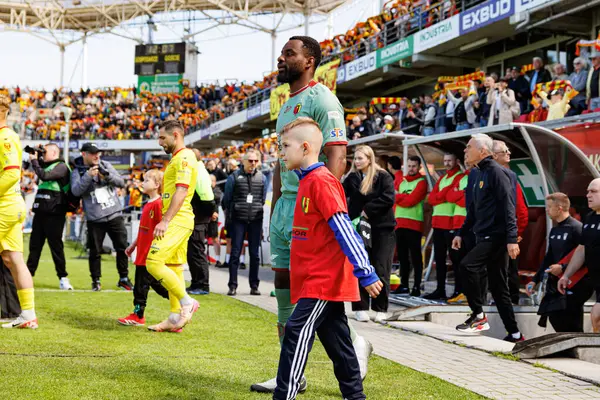 Afimico Pululu, Korona Kielce ve Jagiellonia Bialystok (Maciej Rogowski) takımları arasındaki PKO BP Ekstraklasa maçı sırasında görüldü.)