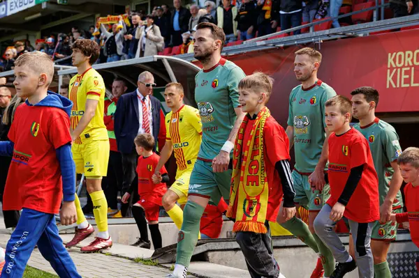 PKO BP Ekstraklasa maçında Korona Kielce ve Jagiellonia Bialystok (Maciej Rogowski)
