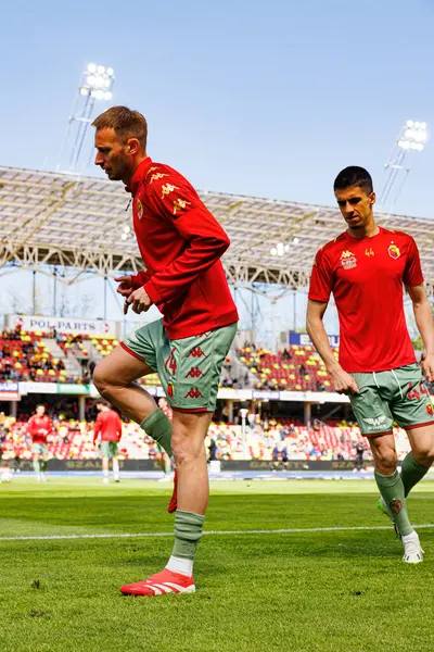 Jaroslaw Kubicki ve Joao Moutinho, Korona Kielce ve Jagiellonia Bialystok (Maciej Rogowski)