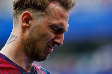 Danijel Loncar, Legia Warszawa ve Pogon Szczecin (Maciej Rogowski) takımları arasında 2025 Polonya Kupası finalinde görüldü.)