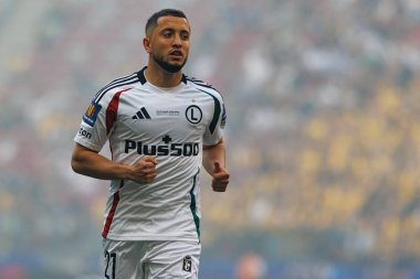 Vahan Bichakhchyan 2025 Polonya Kupası finalinde Legia Warszawa ve Pogon Szczecin (Maciej Rogowski) takımları arasında görüldü.)