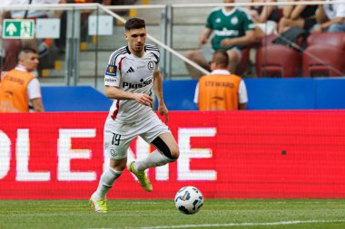 Ruben Vinagre 2025 Polonya Kupası finalinde Legia Warszawa ve Pogon Szczecin (Maciej Rogowski) takımları arasında görüldü.)