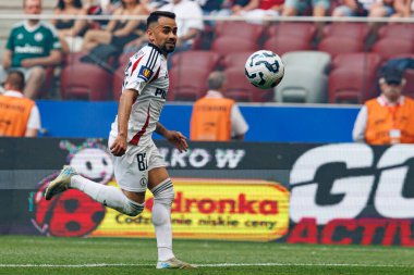 Luquinhas, Legia Warszawa ve Pogon Szczecin (Maciej Rogowski) takımları arasında oynanan 2025 Polonya Kupası finalinde izledi.)