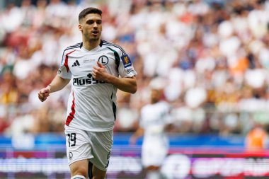 Ruben Vinagre 2025 Polonya Kupası finalinde Legia Warszawa ve Pogon Szczecin (Maciej Rogowski) takımları arasında görüldü.)