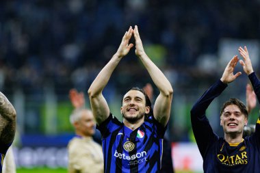 Matteo Darmian UEFA Şampiyonlar Ligi yarı final maçında Internazionale Milano ve FC Barcelona (Maciej Rogowski) takımları arasında görüldü.)