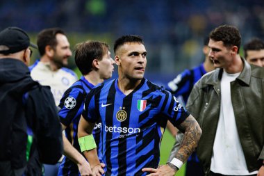 Lautaro Martinez UEFA Şampiyonlar Ligi yarı final maçında Internazionale Milano ve FC Barcelona (Maciej Rogowski) takımları arasında görüldü.)