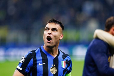 Lautaro Martinez UEFA Şampiyonlar Ligi yarı final maçında Internazionale Milano ve FC Barcelona (Maciej Rogowski) takımları arasında görüldü.)