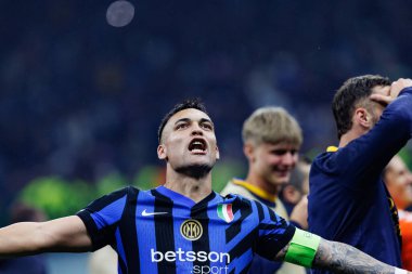 Lautaro Martinez UEFA Şampiyonlar Ligi yarı final maçında Internazionale Milano ve FC Barcelona (Maciej Rogowski) takımları arasında görüldü.)