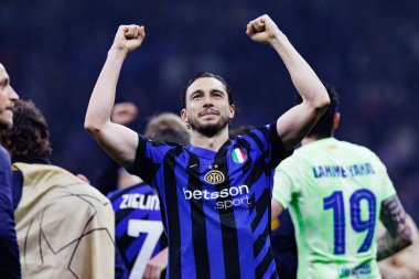 Matteo Darmian UEFA Şampiyonlar Ligi yarı final maçında Internazionale Milano ve FC Barcelona (Maciej Rogowski) takımları arasında görüldü.)
