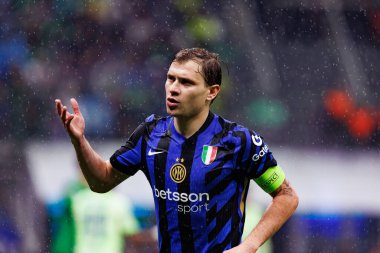 Nicolo Barella UEFA Şampiyonlar Ligi yarı final maçında Internazionale Milano ve FC Barcelona (Maciej Rogowski) takımları arasında görüldü.)