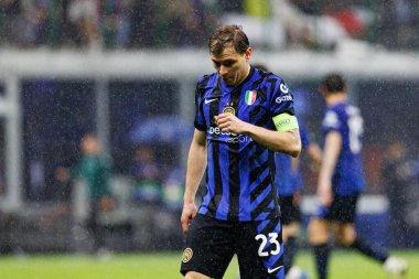Nicolo Barella UEFA Şampiyonlar Ligi yarı final maçında Internazionale Milano ve FC Barcelona (Maciej Rogowski) takımları arasında görüldü.)