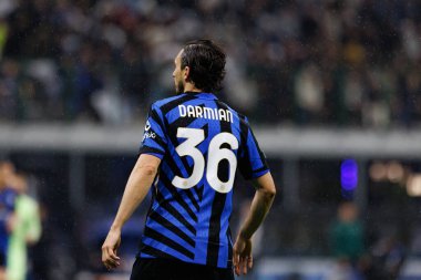 Matteo Darmian UEFA Şampiyonlar Ligi yarı final maçında Internazionale Milano ve FC Barcelona (Maciej Rogowski) takımları arasında görüldü.)