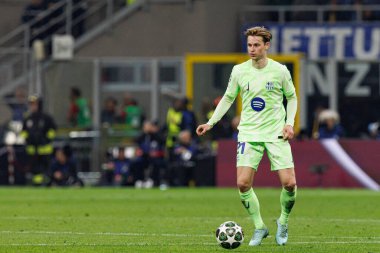 Frenkie De Jong UEFA Şampiyonlar Ligi yarı final maçında Internazionale Milano ve FC Barcelona (Maciej Rogowski) takımları arasında görüldü.)