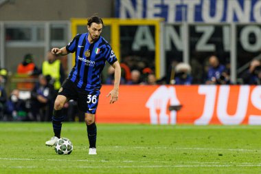 Matteo Darmian UEFA Şampiyonlar Ligi yarı final maçında Internazionale Milano ve FC Barcelona (Maciej Rogowski) takımları arasında görüldü.)