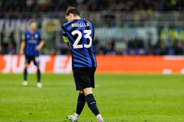 Nicolo Barella UEFA Şampiyonlar Ligi yarı final maçında Internazionale Milano ve FC Barcelona (Maciej Rogowski) takımları arasında görüldü.)