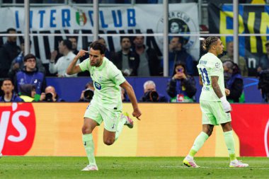 Eric Garcia UEFA Şampiyonlar Ligi yarı final maçında Milano ve FC Barcelona (Maciej Rogowski)